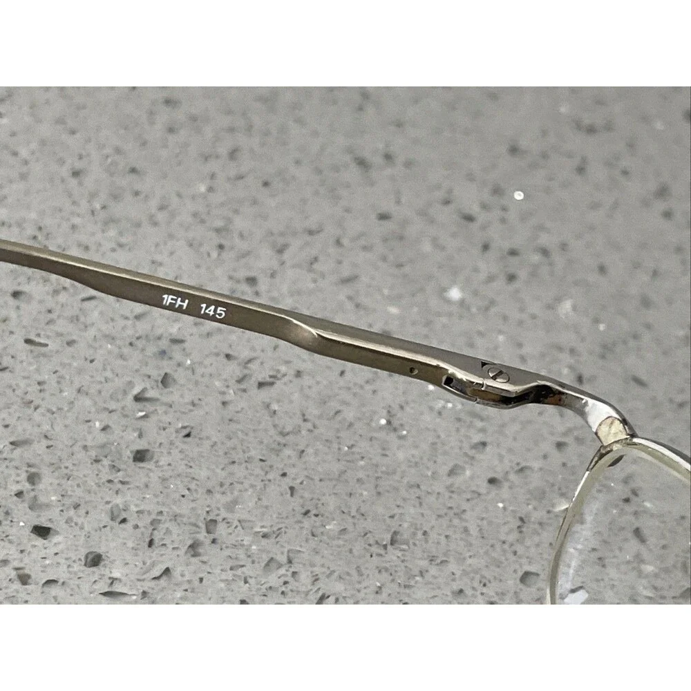 Chaps Eyeglasses FRAMES ONLY 61 1FH 53-19-145 Full Rim Silver